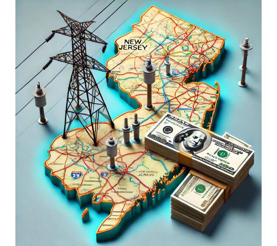 NJ rise in electric bills